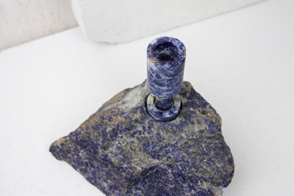 Sodalite Abra Candelabra by Studio Do