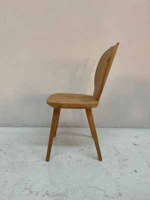 Sörgården Chairs in Pine by Carl Malmsten for Svensk Fur, 1950s, Set of 4-QVY-1756625