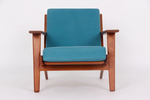 Sofa and Teak Armchairs by Hans J. Wegner for Getama, 1960s, Set of 3