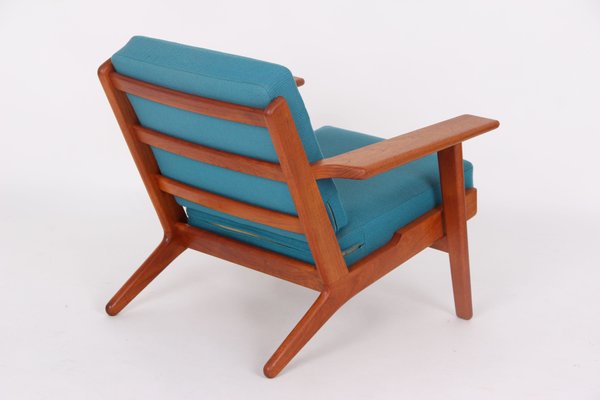 Sofa and Teak Armchairs by Hans J. Wegner for Getama, 1960s, Set of 3