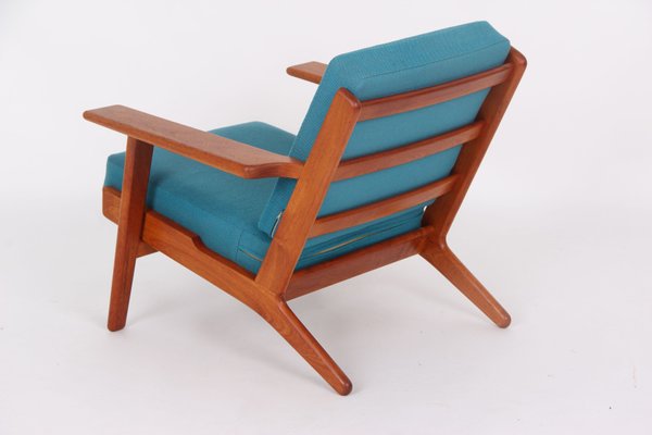 Sofa and Teak Armchairs by Hans J. Wegner for Getama, 1960s, Set of 3-DQ-1952124