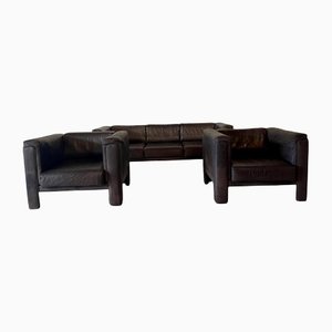 Sofa & Armchairs from IP sit, 1980s, Set of 3-WID-1182636