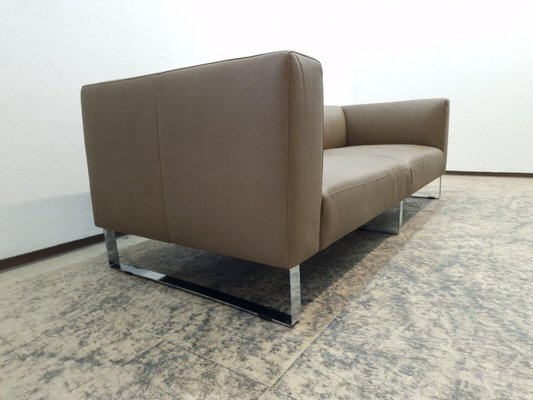 Sofa Couch Sofa Jaan Living with Chrome Feet & Top Leather by Walter Knoll-BVM-2032780