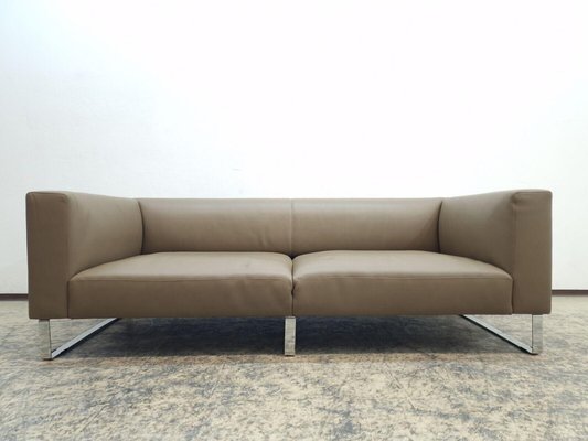 Sofa Couch Sofa Jaan Living with Chrome Feet & Top Leather by Walter Knoll-BVM-2032780