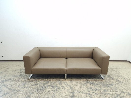 Sofa Couch Sofa Jaan Living with Chrome Feet & Top Leather by Walter Knoll-BVM-2032780