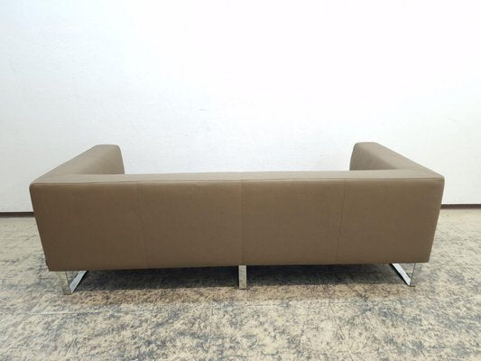 Sofa Couch Sofa Jaan Living with Chrome Feet & Top Leather by Walter Knoll-BVM-2032780