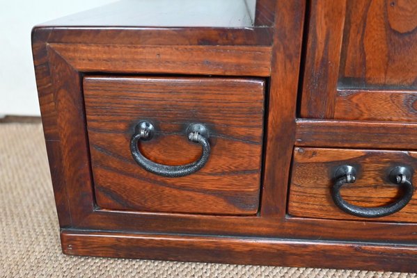 Sofa End Table with Stepstool Structure in Teak, 1960-RVK-1406689