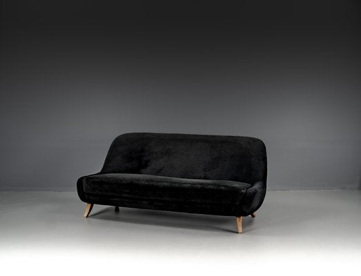 Sofa in Boucle Fabric attributed to Flemming Lassen, 1940s-VLO-2026735