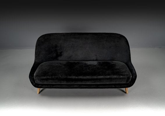 Sofa in Boucle Fabric attributed to Flemming Lassen, 1940s-VLO-2026735