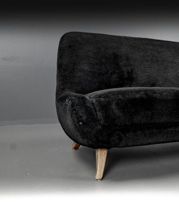 Sofa in Boucle Fabric attributed to Flemming Lassen, 1940s-VLO-2026735