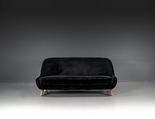 Sofa in Boucle Fabric attributed to Flemming Lassen, 1940s-VLO-2026735