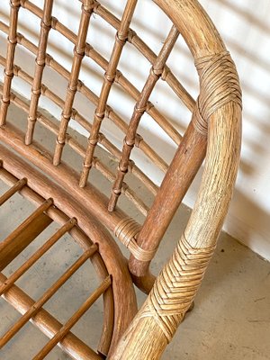 Sofa in Wicker & Bamboo, 1980s-NPC-1317591