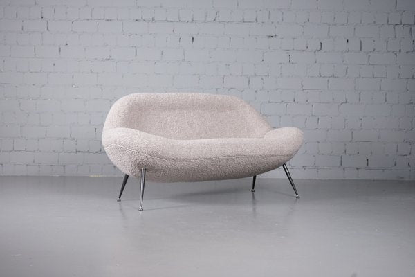 Sofa with Dedar Boucle Fabric by Fritz Neth for Correcta, 1950s-XNJ-993902