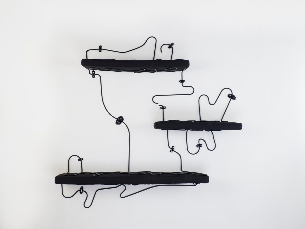 Soft Shelves in Black by Manon Ritaly