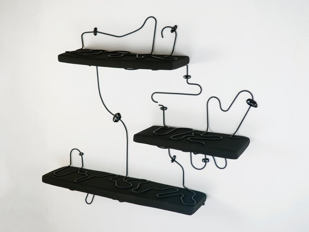 Soft Shelves in Black by Manon Ritaly