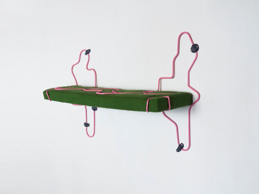 Soft Shelves in Green by Manon Ritaly