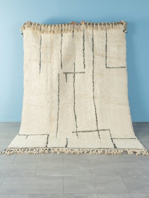 Soft Sky Berber Rug, 2010s-GPP-1383289