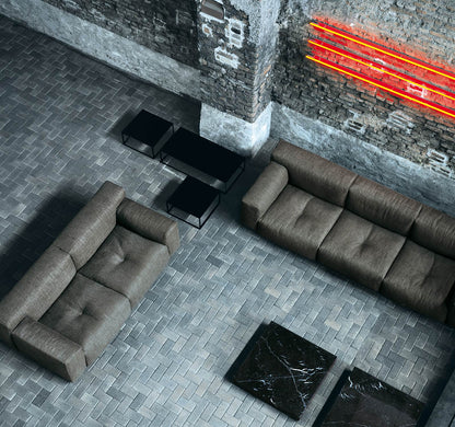 SOFTWALL - Sectional sofa with removable cover