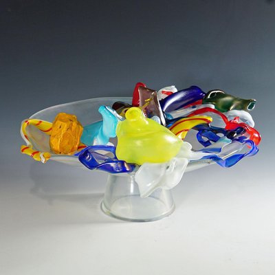 Sogni Infranti Bowl by Mario Bellini for Venini Murano, 1992-KJP-1345716