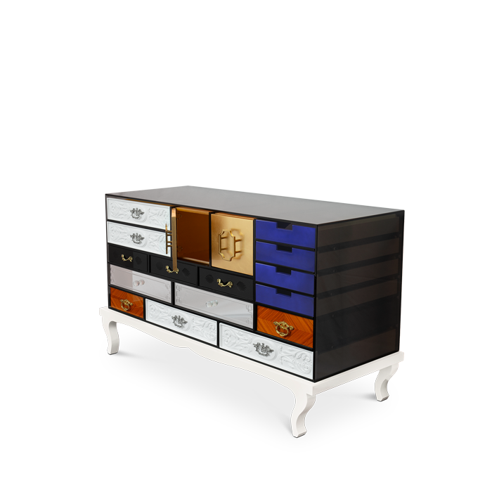 Soho - Sideboard by Boca Do Lobo #Black Lacquered