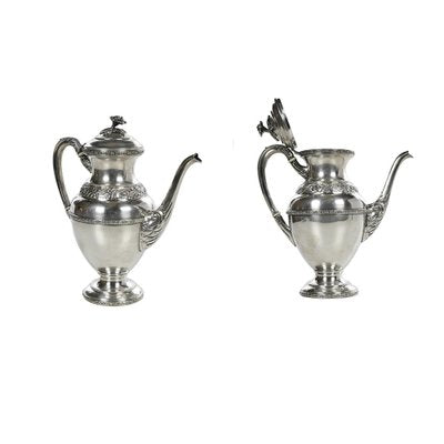 Soild Silver Coffee Service, Set of 5-NQ-1123971