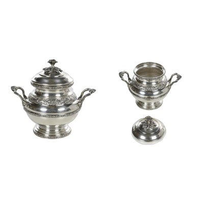 Soild Silver Coffee Service, Set of 5-NQ-1123971