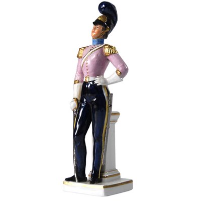 Soldier Figurine from Sitzendorf, 1930s-GIW-555875