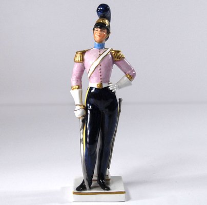 Soldier Figurine from Sitzendorf, 1930s-GIW-555875