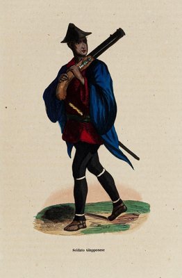 Soldier - Original Lithograph - 19th Century 19th century-ZCI-757799