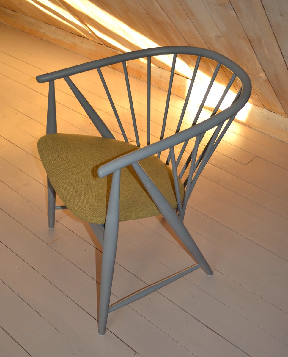 Solfjädern Chair by Sanna Rosén for Nesto, 1950