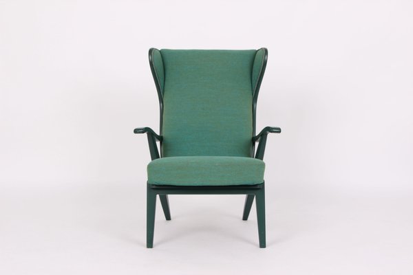 Solid Ash Wingback Chairs from Søren Willadsen Møbelfabrik, Denmark, 1940-1950, Set of 2-DQ-1404672