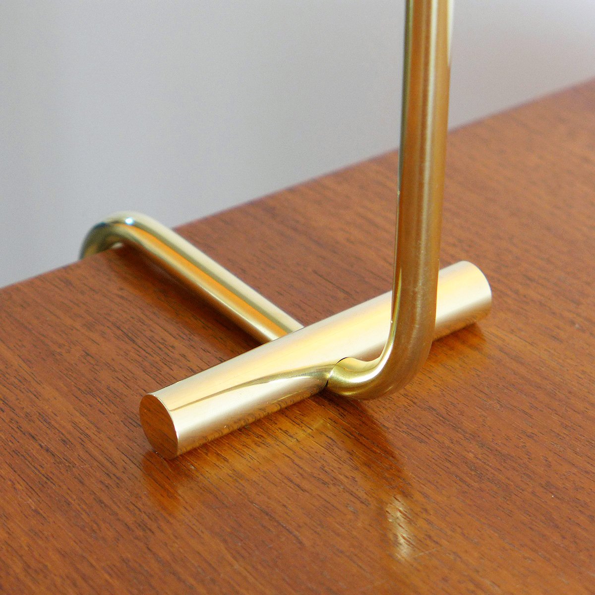 Solid Brass Modern Desk Light from Balance Lamp