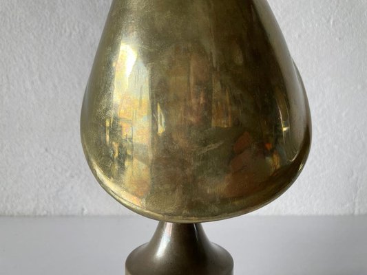 Solid Brass & Swakara Living Fashion Award Sculpture, Denmark, 1980s-RDS-1146553