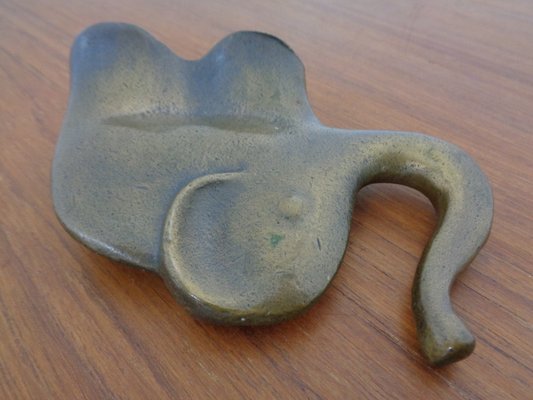 Solid Bronze Elephant, 1960s-RDW-1345382