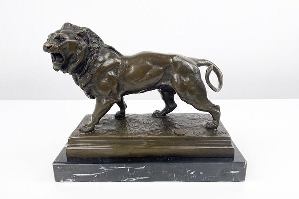 Solid Bronze Sculpture by Charles Valton-VMP-1169020