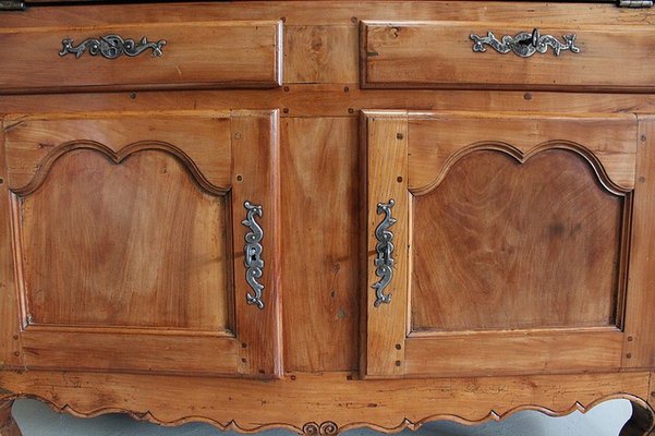 Solid Cherry Bureau or Sideboard with Desk, 18th Century-RVK-944808