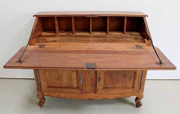 Solid Cherry Bureau or Sideboard with Desk, 18th Century-RVK-944808