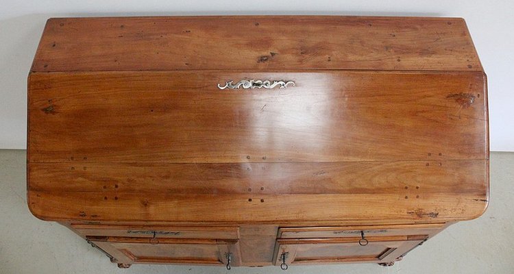 Solid Cherry Bureau or Sideboard with Desk, 18th Century-RVK-944808