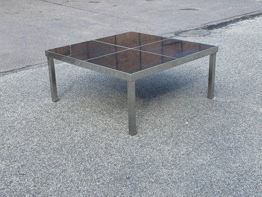 Solid Chrome & Stone Table-MXB-1239952