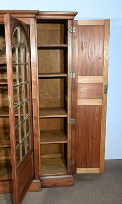 Solid Mahogany Shelf, Late 19th Century-RVK-1734127