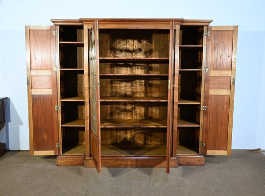 Solid Mahogany Shelf, Late 19th Century-RVK-1734127