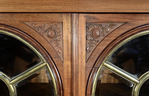 Solid Mahogany Shelf, Late 19th Century-RVK-1734127