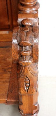 Solid Oak Church Stall-RVK-953447