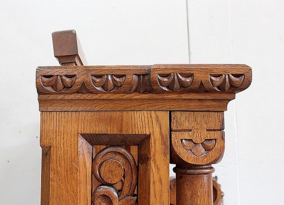 Solid Oak Church Stall-RVK-953447