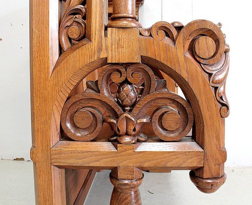 Solid Oak Church Stall-RVK-953447