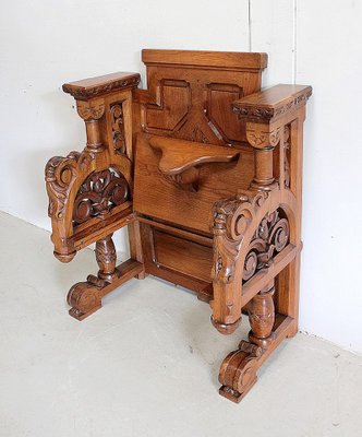 Solid Oak Church Stall-RVK-953447