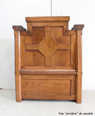 Solid Oak Church Stall-RVK-953447