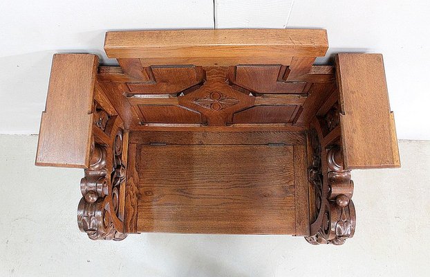 Solid Oak Church Stall-RVK-953447