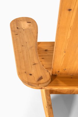 Solid Pine Easy Chair, 1980s-SC-587127