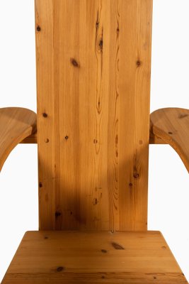 Solid Pine Easy Chair, 1980s-SC-587127